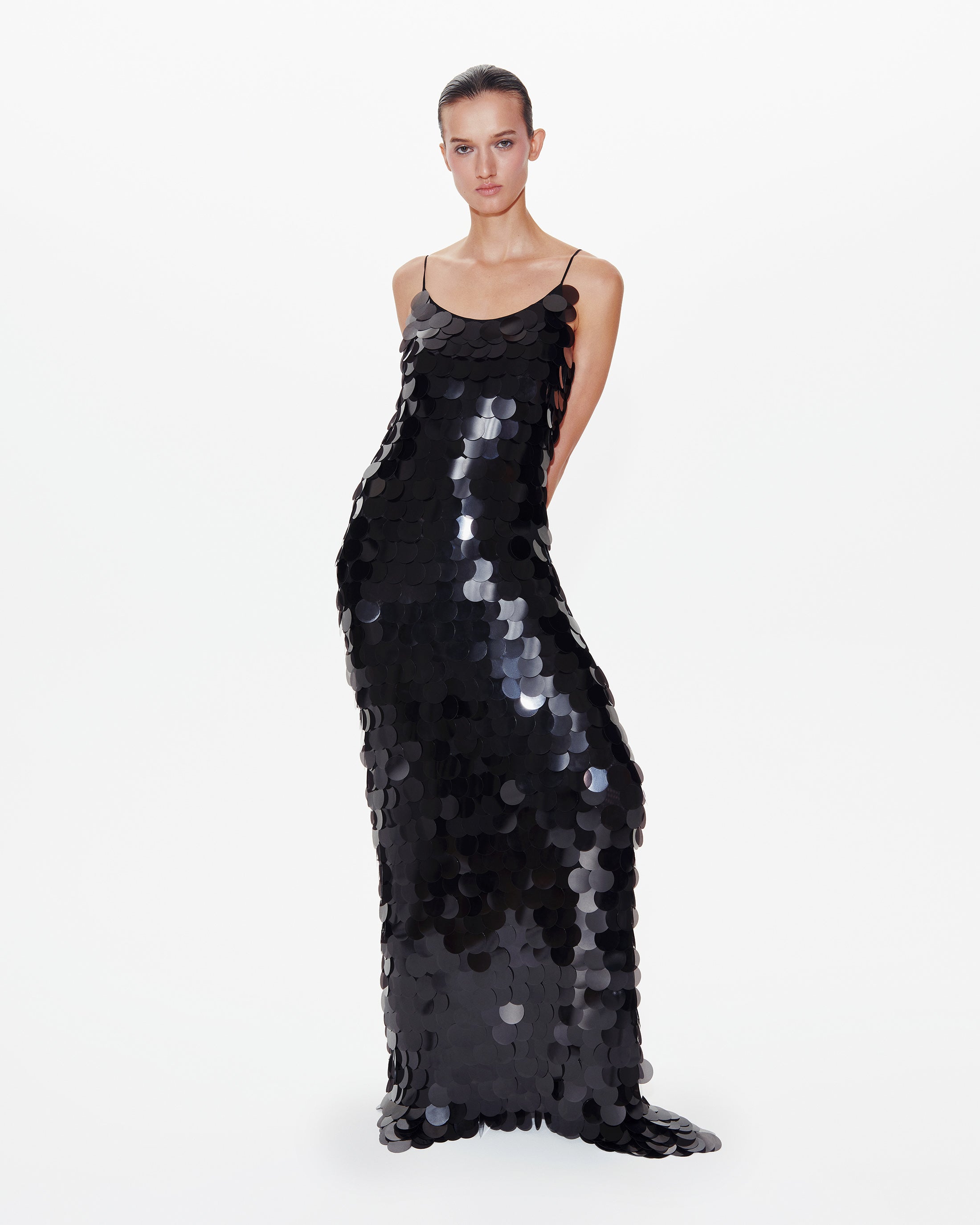 Martina Sequin Maxi Dress in Black Martina Sequin Maxi Dress in Black
