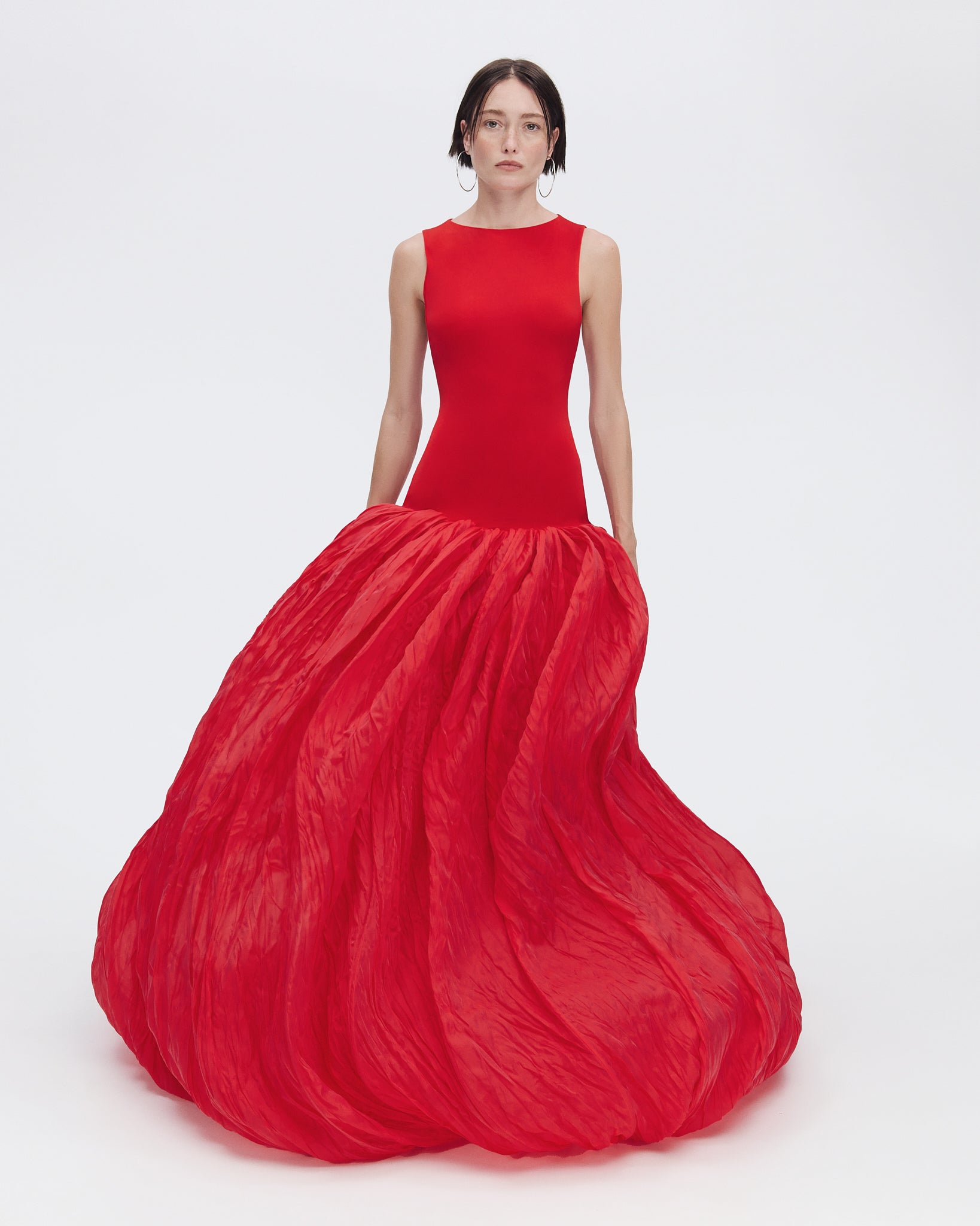 organza dress uk WD089 | A-Line Organza Wedding Dress