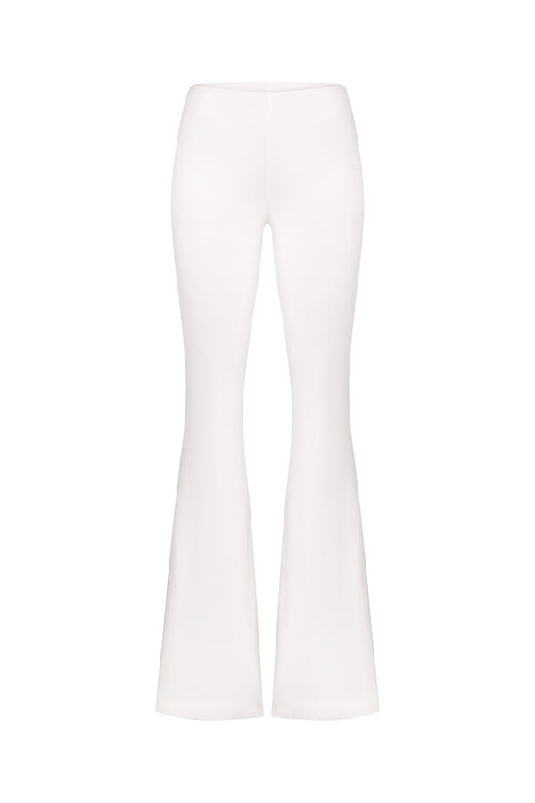 Stretch-Fit Trousers in White