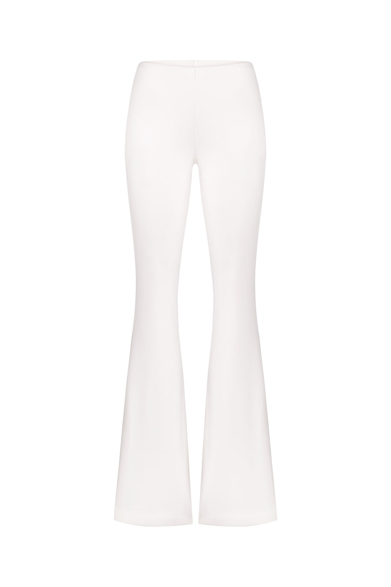 Stretch-Fit Trousers in White