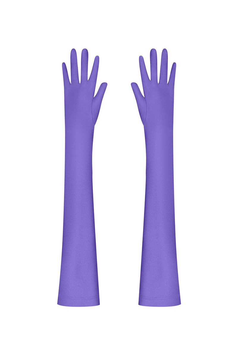 Basic Biflex Gloves in Violet