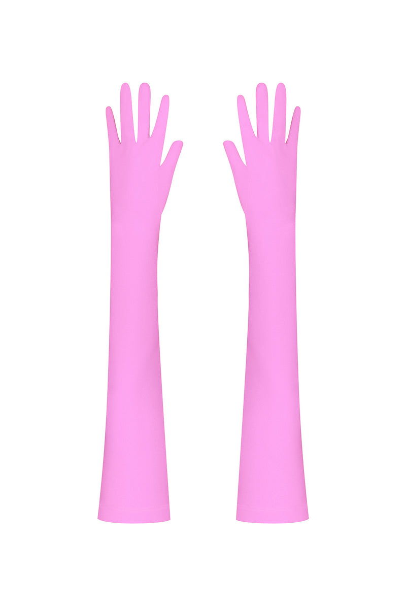 Basic Biflex Gloves in Pink