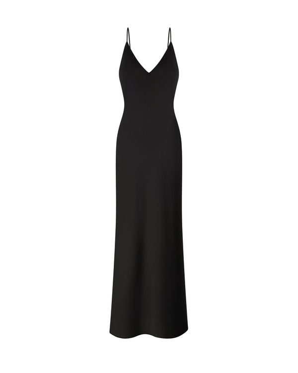 Satin Maxi Dress