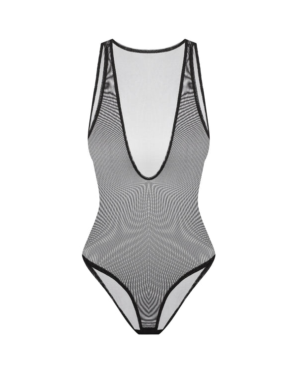 Sheer Tulle Bodysuite