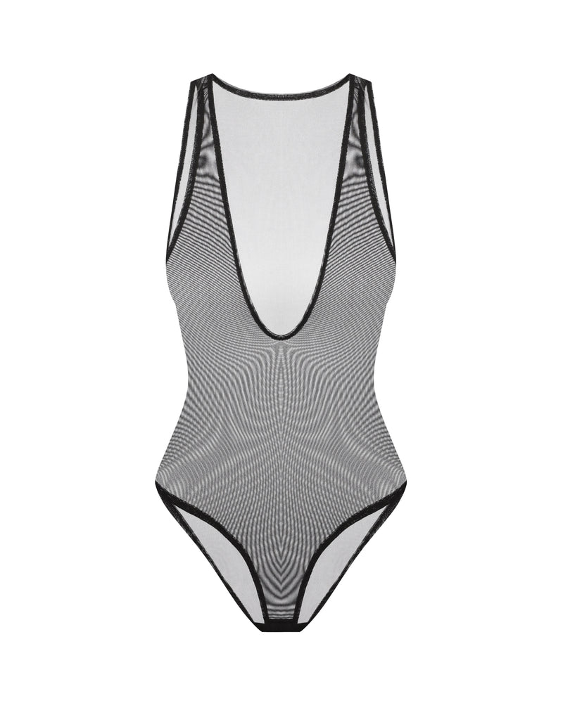 Sheer Tulle Bodysuite