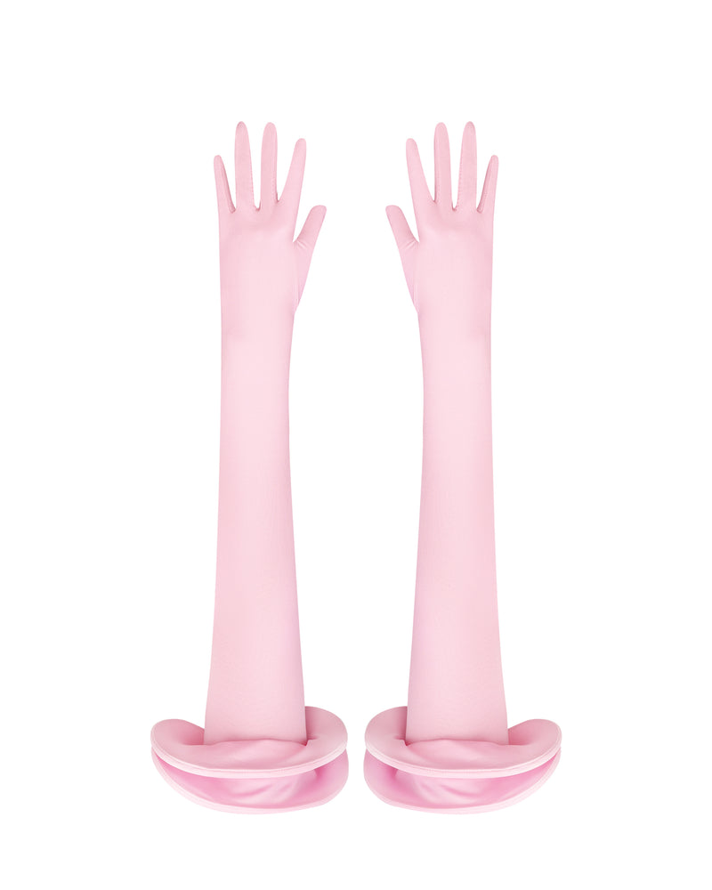 Flounced Stretch Gloves