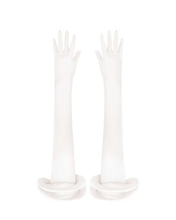 Flounced Stretch Gloves