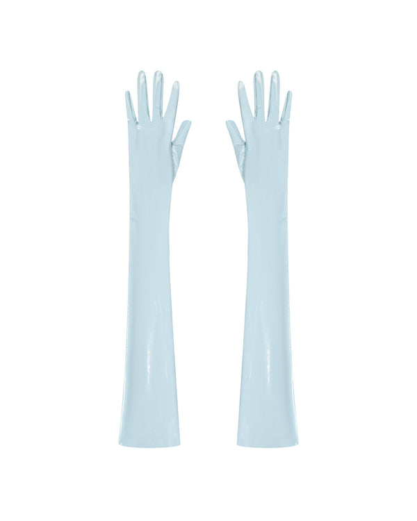 Patent Leather Gloves