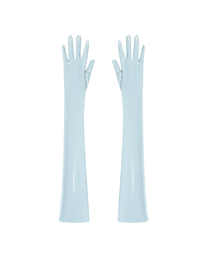 Patent Leather Gloves