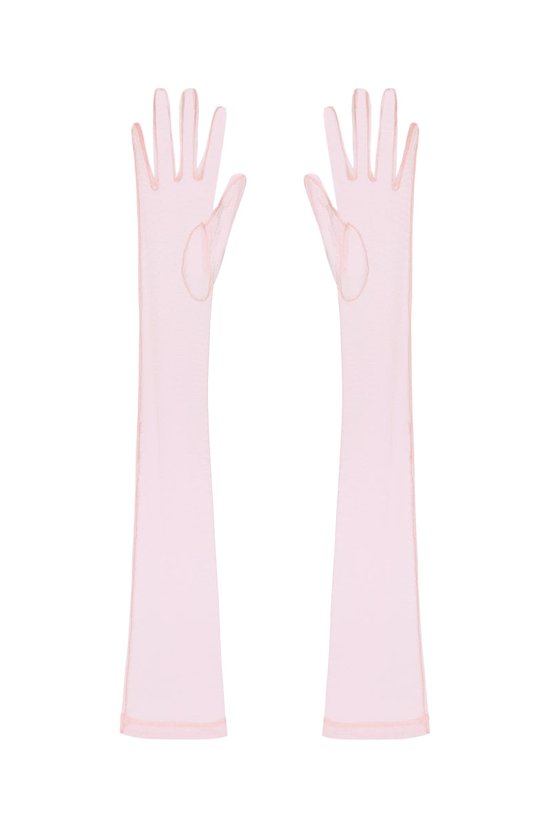 Tulle Opera Gloves