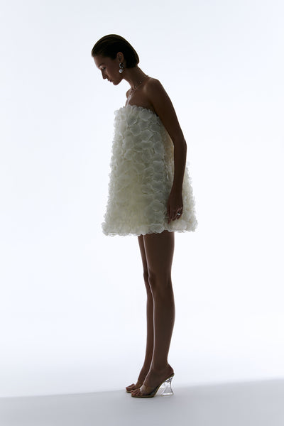 【国内発送・関税なし】SELEZZALONDON Nuala Mini Dress ドレス Nuala Mini Dress in White | Women's Dress – SELEZZA LONDON
