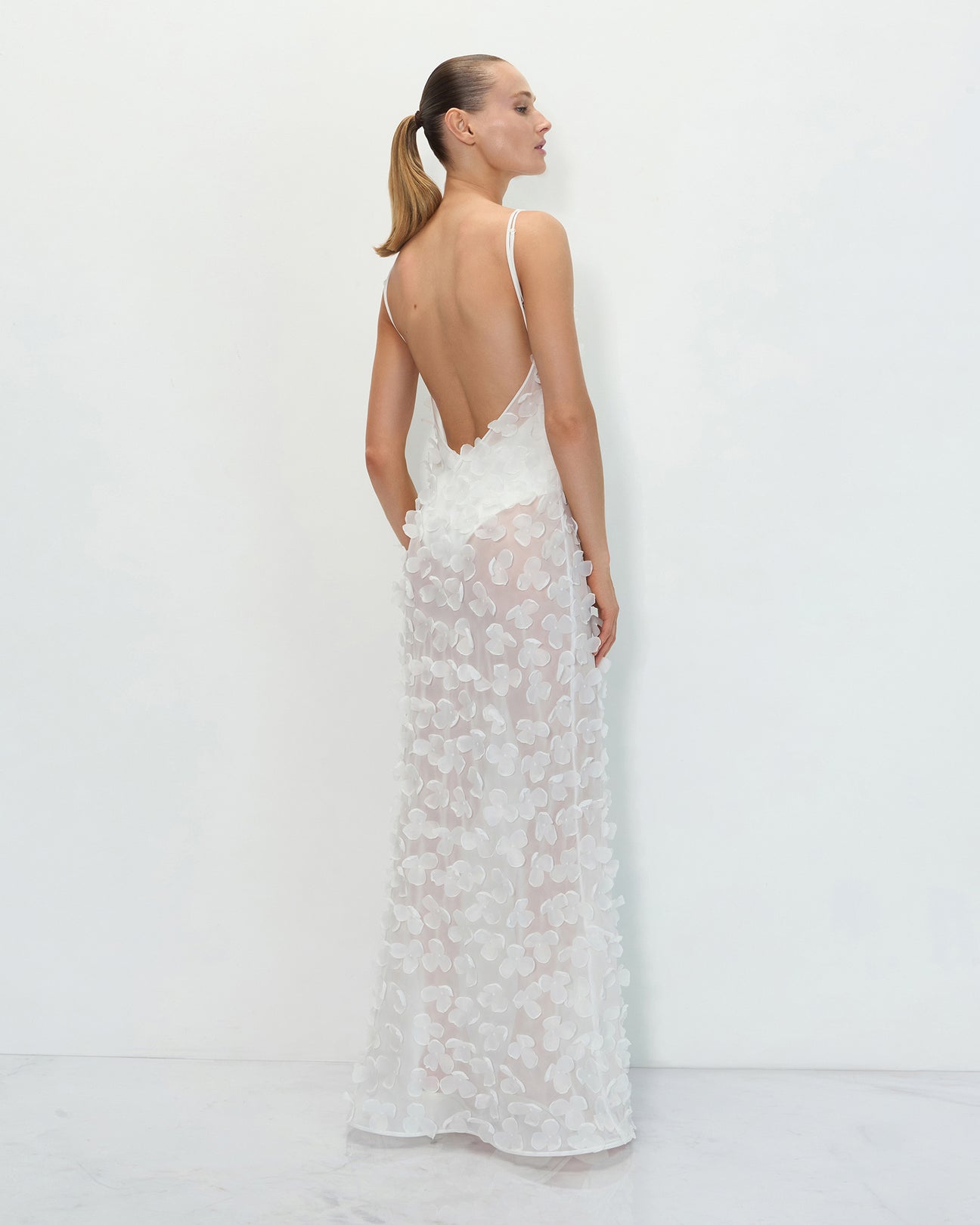 Leaves of Grass, New York Chelsea Italian chiffon dress main image 1