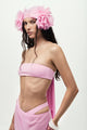 Double Petal Bandana in Pink