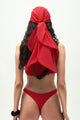 Mini Sheer Bandana in Red