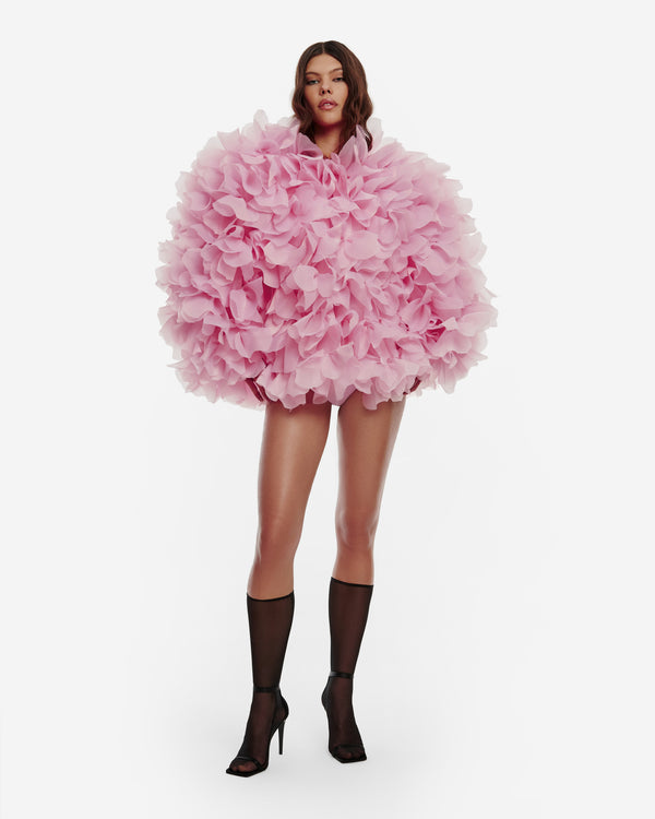Lucia Flower Bomber in Pink