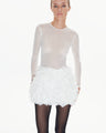 Amal Shorts in White