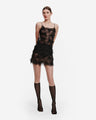 Anette Mini Dress in Black