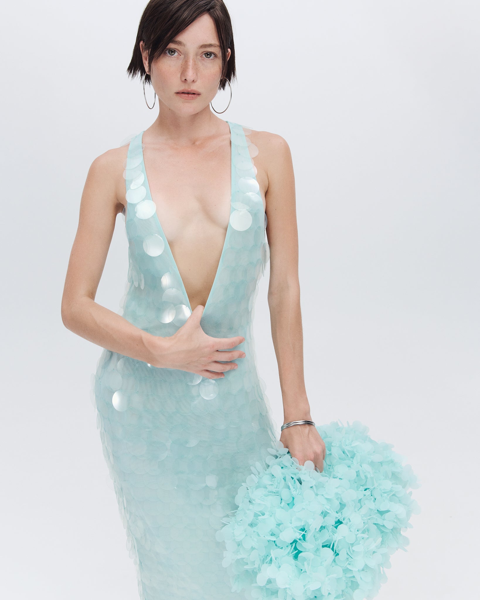 selezza london sequin dress Sequin Mini Dress in Pink