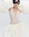 Balloon Gloves in White