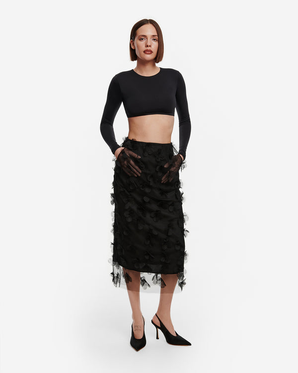 Midi Pencil Skirt