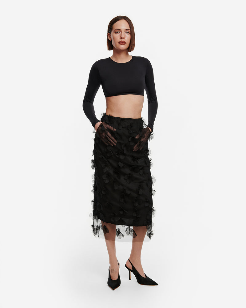 Midi Pencil Skirt