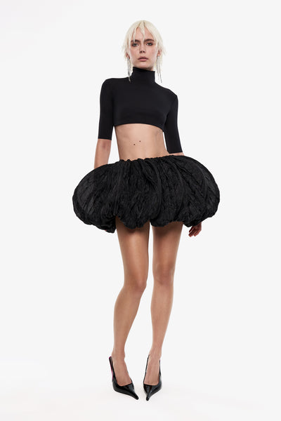 Balloon Mini Skirt in Black – SELEZZA LONDON