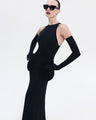 Maxi Dress with Tulle Side Pockets