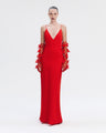 Satin Maxi Dress